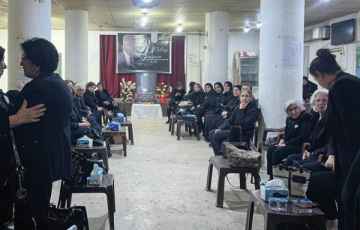 حضور نسوي حاشد في مجلس عزاء الرفيق حميد مجيد موسى