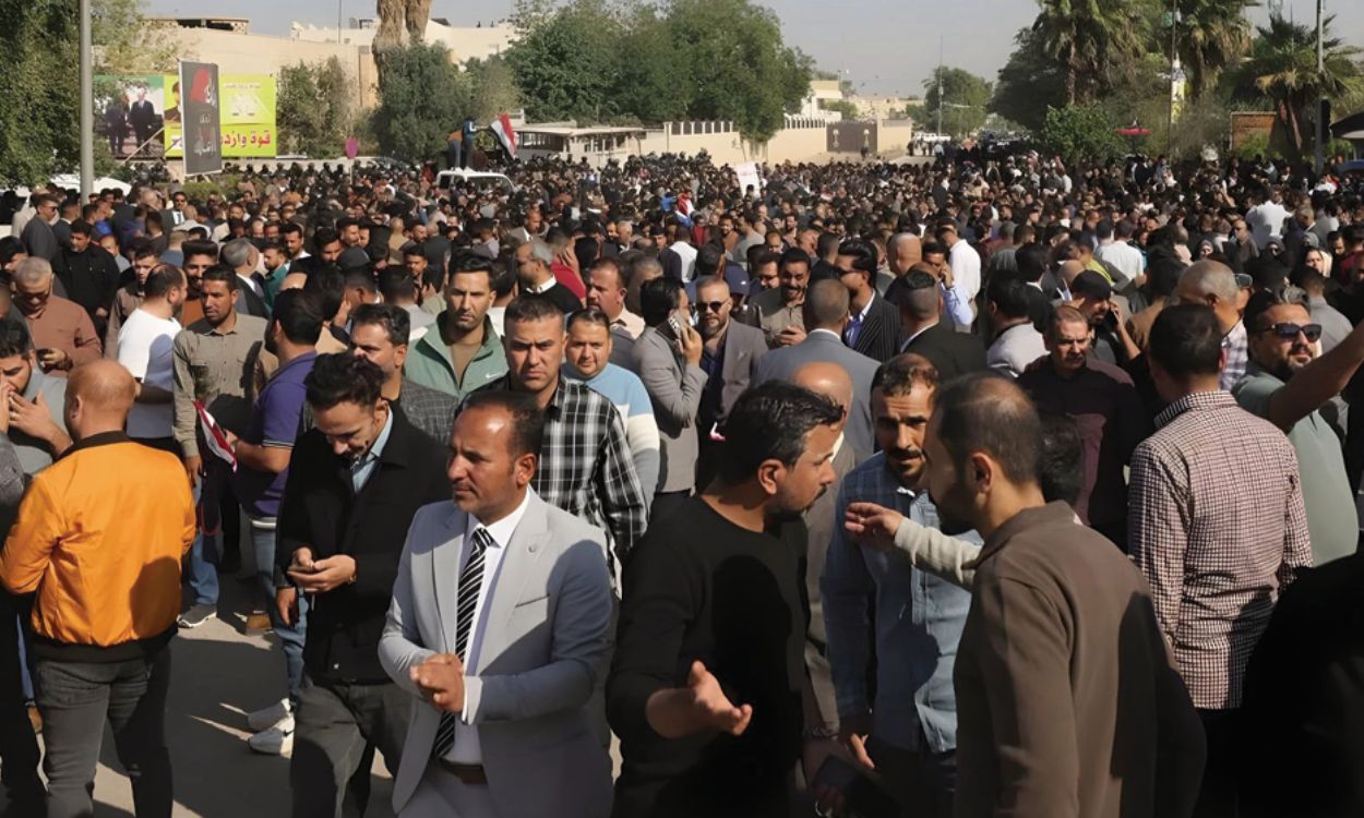 احتجاجات عارمة في عموم المحافظات.. المالية تتراجع تحت ضغط المطالب ونقابة المعلمين: ننتظر التنفيذ