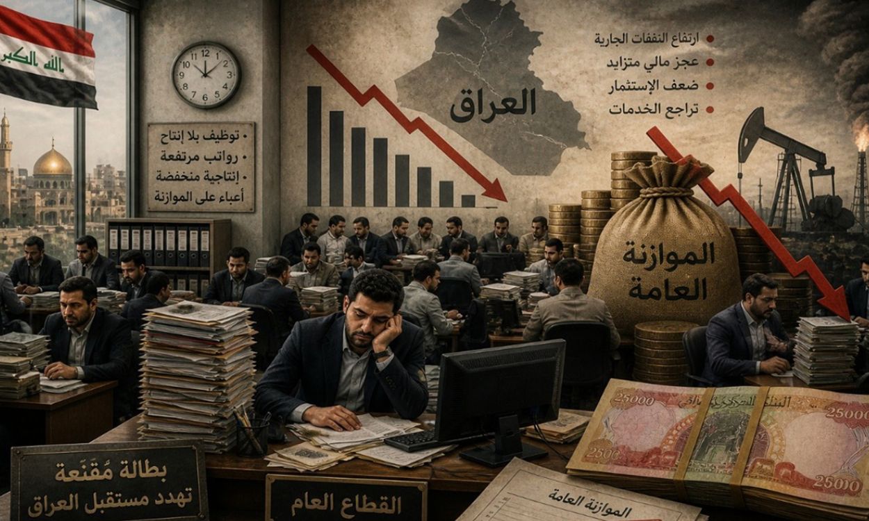 البطالة المقنّعة تتضخم.. تعيينات سياسية تثقل الموازنة ووظائف بلا إنتاج.. لا بديل عن اقتصاد منتج ومتنوع يوفر فرص عمل متجددة 